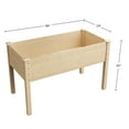 thumbnail image 4 of Home-Complete 48 x 24 x 30-Inch Raised Garden Bed with Liner and Drainage, 4 of 8
