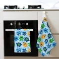 thumbnail image 4 of Sikiie Cartoon Monster Waffle Weave Kitchen Dish Cloth,Super Absorbent Kitchen Dish Towels 16*26 Inches for Dish Rags Washing Dishes, Drying Dishes, 4 of 7