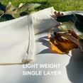 thumbnail image 2 of 57”x 79”,Extra Large White Picnic Blanket Water Resistant Coated, Outdoor Mat, Park Beach Mat,Camping Rug Light Weight Sturdy Canvas, 2 of 10