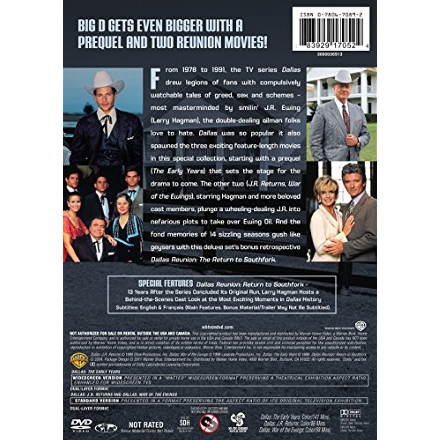 Warner Bros. Dallas: Movie Collection (DVD) [2011] - Walmart.com