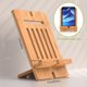 thumbnail image 3 of Soporte para tableta Pezin & Hulin Bamboo ajustable de 4 a 13 pulgadas, 3 of 7