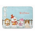 thumbnail image 1 of Carolines Treasures BB2389RUG Merry Christmas Cavalier Spaniel Machine Washable Memory Foam Mat, 1 of 4
