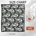thumbnail image 2 of DIY Coloring Blanket for Adults with 24 Washable Markers, 50x60 Inch Personalized Soft Fuzzy Velvet Blanket for Coloring, Creative Gift for Bed, Couch, Home Decor (A), 2 of 9