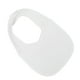 thumbnail image 4 of Babero para bebé Algodón Blanco puro Doble capa Regulable Suave Cómodo Lavable a máquina Babero con botones para niños pequeños, 4 of 9