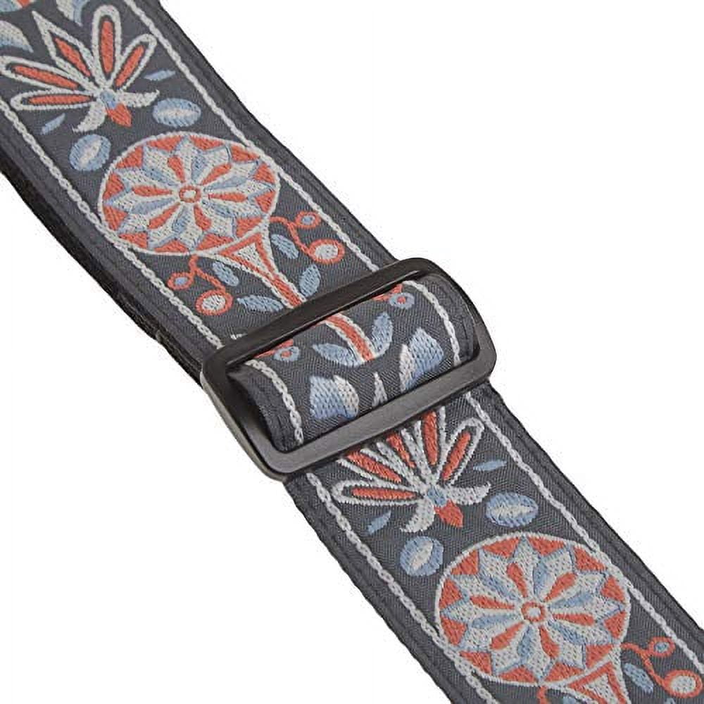 Ernie Ball Tangerine Nightmist Jacquard Guitar Strap P04634