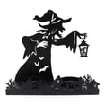 thumbnail image 1 of Clearance! Halloween Decorations! Witch Lamp Candlestick, Interesting Candlestick Ornaments, Horror Halloween Home Iron Candlestick Desktop Decoration Buy 2 Get 3, 1 of 4