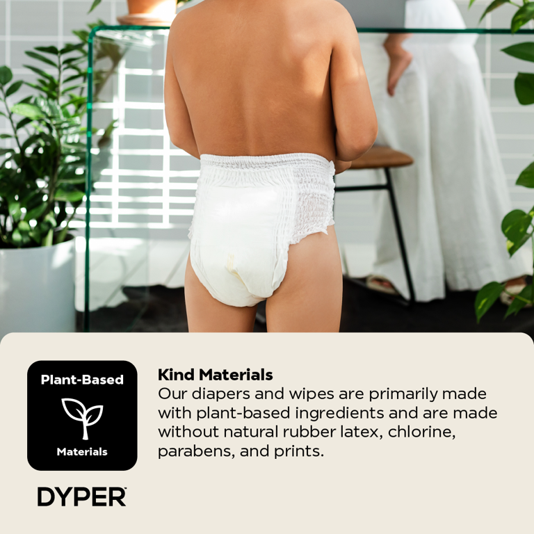 Dyper Bamboo Underwear-Style Kids' Training Pull-Up Pants