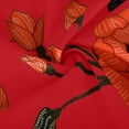 thumbnail image 3 of Njagoc3 Womens High-Waisted Vibrant Floral Print Midi Skirt for Wedding Guests & Formal Parties, 3 of 5