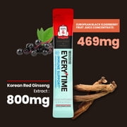 JungKwanJang Korean Red Ginseng Extract, Everytime Immune Support | 10 Sticks, 0.34 fl oz (10 ml) Each
