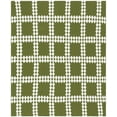 thumbnail image 3 of Safavieh Zhuri 50" x 60" Southwestern Cotton Throw, Olive/Ivory, 3 of 4