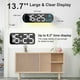 thumbnail image 3 of Large Digital Wall Clock with Remote Control 13.7Inch,Auto Brightness,Dual Alarm Clock & Timer,for Bedroom, Gift, 3 of 5