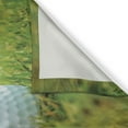 thumbnail image 3 of Ambesonne Golf Kitchen Curtains, Ball on the Teeing Ground Lawn, 55"x45", Lime Green Blue Yellow, 3 of 3