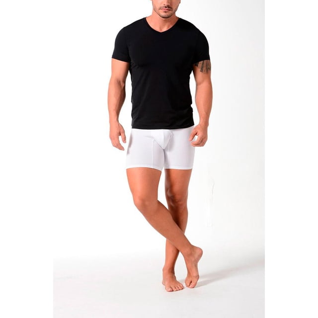Camiseta Cuello V Manga Corta Microfibra (3987) blanco S Diane & Geordi Colombia 3987