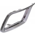 thumbnail image 3 of For Lincoln MKZ 2010 2011 2012 Fog Light Trim Driver Side | Chrome | Made Of Plastic | Replacement For FO1038128 | 615343856629, AH6Z17E811A, 3 of 5