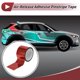 thumbnail image 2 of Cinta de rayas Unique Bargains 70mmx50m Malla de rombos Calcomanías de rayas para coches, motocicletas y barcos Rayas de carreras Stickers DIY Rojo láser 1 pieza, 2 of 7