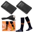 thumbnail image 3 of SUNHUFA Electric Heated Socks Battery Heated Socks Skiing Sock for Skiing (2 Battery), 3 of 9