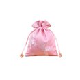 thumbnail image 1 of Qarigey Bolsa de joyería de brocado con cordón bordado de estilo chino a prueba de polvo organizador de regalos de boda bolsas de favores de fiesta Ropa, zapatos y accesorios Miscelánea Rosa Qarigey AP017451-04, 1 of 1
