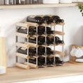 thumbnail image 1 of vidaXL Wine Rack for 20 Bottles Solid Pinewood, 1 of 4