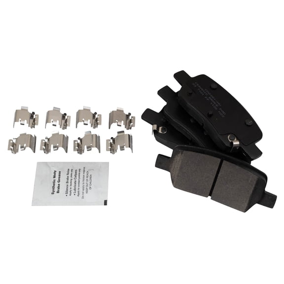 TRQ Rear Ceramic Brake Pads Fits 2021-2022 Hyundai Santa Fe Kia Sorento BFA27068