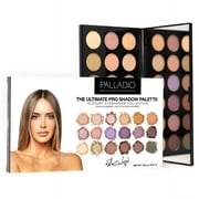 "Palladio Ultimate Pro Eyeshadow Makeup Palette with Mirror, Shannon De Lima Collab, 18 High-Pigmented Powder Colors, Matte, Shimmer, Metallic, Satin Finishes, Talc-Free Formula (SHANNON DE LIMA)"