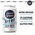 thumbnail image 6 of High Brew Coffee, Nitro Sweet Cream Cold Brew, 10 fl oz Cans (12 Pack), 6 of 8