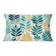 thumbnail image 3 of Designart "Verdant Boho Plant Dream" Botanical Printed Throw Pillow, 3 of 5