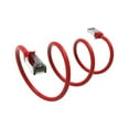 thumbnail image 2 of Nippon Labs Cat8 RJ45 1ft Ethernet Patch Internet Network LAN Cable, In/Outdoor, 26AWG, Shielded Latest 40Gbps 2000MHz, Weatherproof S/ftP -in Wall, Outdoor for Gaming/Router/Modem/PC/Switch (Red), 2 of 2