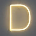 thumbnail image 2 of LED Letter Lights Light Up Plastic Letters Standing Hanging Warm Wihte Light, 2 of 9