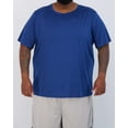 thumbnail image 2 of Real Essentials 3 Pack: Men’s Big & Tall Tech Stretch Long-Sleeve & Short-Sleeve Dry-Fit T-Shirt (3XT-5XT), 2 of 5