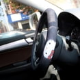 thumbnail image 4 of Sanrio-cubierta de volante de coche para niñas, protector de manillar transpirable, antideslizante, Universal, para las cuatro estaciones, Hello Kitty, 4 of 4