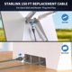thumbnail image 5 of Cable Starlink Gen 3 LUCMO, 46 m, resistente al agua para Starlink V3, 5 of 8