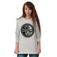 thumbnail image 4 of Dragon Yin Yang Style Symbol Balance Plus Size Long Sleeve Graphic Tee Shirt Brisco Brands 2X, 4 of 5