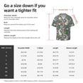 thumbnail image 5 of Kdxio Men's Hawaiian Shirt for Men Short Sleeve Shirt Retro Bunny Floral Summer Casual Holiday Beach Button Down T-Shirts, 5 of 7