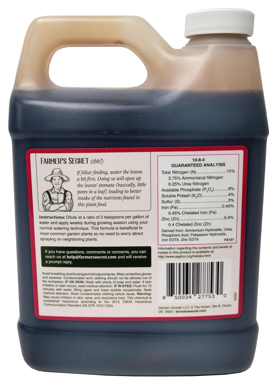 Rose Booster Fertilizer (32oz) - Super Concentrated - Formulated for ...