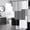 Grey, variant on Black and Grey Shower Curtain Mordern Geometric Gray Shower Curtains for Bathroom 72 x 72 Inches