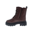 thumbnail image 4 of Bota Para Mujer Swiss Navy Combat Con Hebilla color Café, 4 of 5