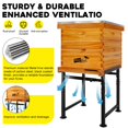 thumbnail image 2 of Soporte ajustable para colmena MayBee de metal, 41-53 cm de altura, 2 of 8