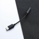 thumbnail image 3 of 1pc Type-C to 3.5mm Earphone Cable Adapter Usb 3.1 Type C USB-C Male to 3.5 AUX Audio Female Jack (Black), 3 of 3