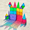 thumbnail image 2 of MAGNA-TILES Classic 37 Piece Magnetic Construction Set, The ORIGINAL Magnetic Building Brand, for Child Ages 3+, 2 of 7