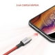 thumbnail image 2 of Cable de Datos UGREEN USB-A a Lightning 1m Rojo Certificado para iPhone e iPad, 2 of 7