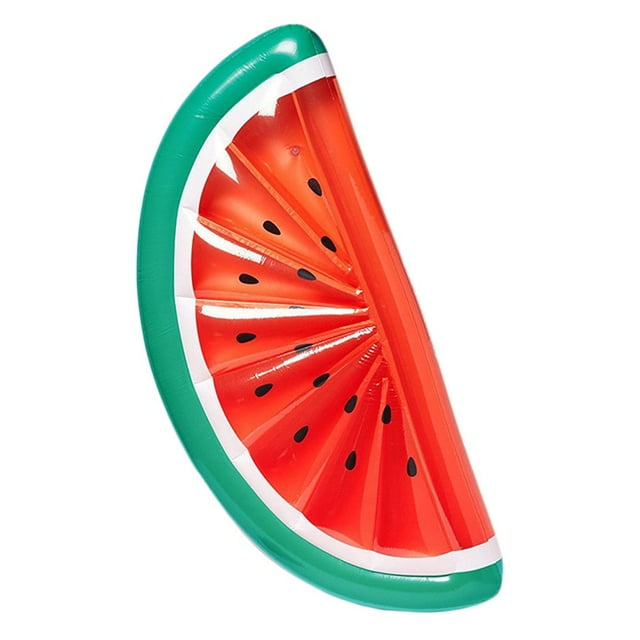 Inflatable Half Watermelon Pool Float Swimming Pool Float Lounger Inflatable Pool Float Raft Pool Party Water Lounge for Adults Kids Summer Outdoor Pool Party Float Toy