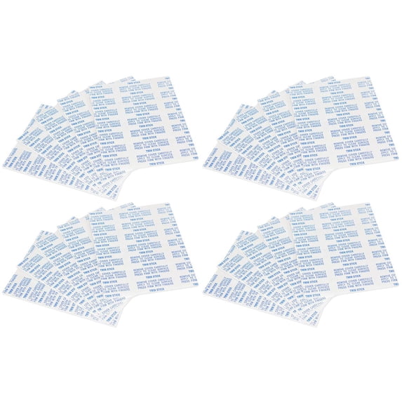 4 PACK of Auralex EZ-Stick Pro (24)1"x3" Mounting Tabs for Acoustic Foam Install