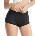 thumbnail image 1 of UP TO 15% OFF! Women Safety Shorts Pants High Waist Panties Seamless Boyshorts Girls Underwear, Black, L, 1 of 6