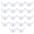 thumbnail image 1 of 12x alas de plumas de ángel Yinane suministros de Disfraces de hadas 110 mm x 65 mm Yinane Costunme juguetes de alas de ángel, 1 of 8