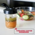 thumbnail image 6 of Masontops Multi Top - 2 Pack - Regular Mouth Mason Jar Lids With Easy Pour Spout And Flip Cap – Sip, Pour, Store & More - Lid Accessories For Mason Jars, 6 of 7