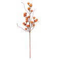 thumbnail image 3 of La entrega en almacén es difícil de doblar dentro de los 45 cm 1 paquete de naranja Rama de baya simulada 4 tenedores de fruta feliz Arreglo floral decorativo de Navidad y ANGGREK  Otros, 3 of 8