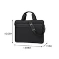 thumbnail image 3 of Laptop Tote Shoulder Bag 14.1/15.6in Laptop or Tablet, Stylish,, Fabric, Lightweight, Business Casual , Suitable for Multiple Laptops, 3 of 8
