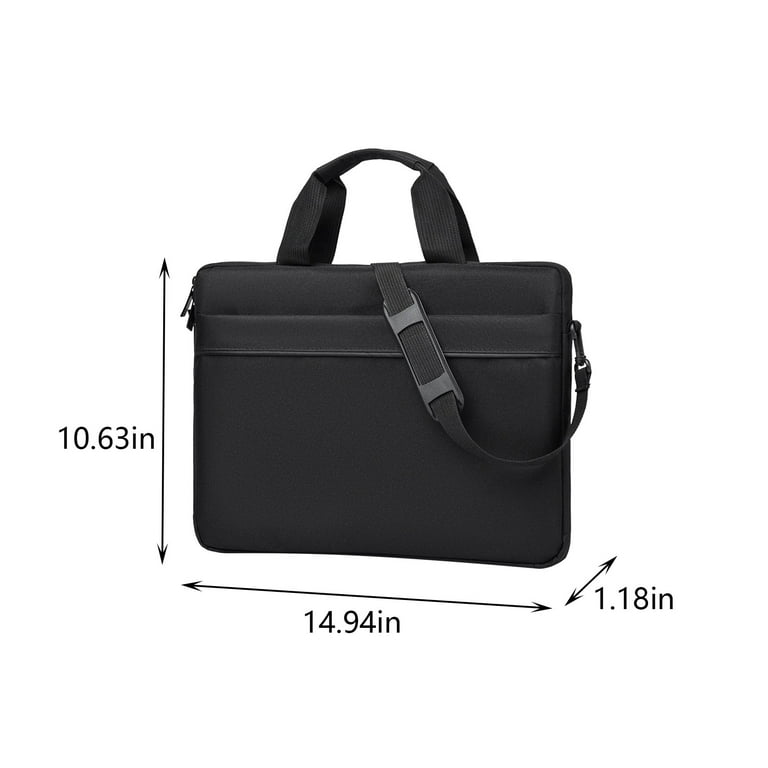 14.1 15.6 Inch Laptop Bag Expandable Computer Bag Laptop Briefcase Men Women Laptop Shoulder Bag Work Bag Business Travel Office Walmart