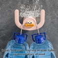 thumbnail image 1 of JZCHUNTOY Support de Pantoufles de Salle de Bain 1 Pce, Organisateur Mural Autocollant Sans Perçage, Étagère de Rangement Imperméable et Résistante à la Rouille, Cintre Gain de Place pour Salle de Bain, Douche, Cuisine et Porte, 1 of 6