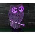 thumbnail image 3 of JT OWL 3D Night Light Multi 7 Color Changing Illusion Lamp for Children Kids Girls Boys and a perfect Home Décor Gift, 3 of 7